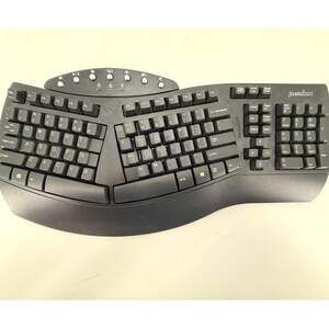 Perixx Periboard 612 Wireless Ergonomic Split Keyboard Dual Mode Bluetooth 2.4G